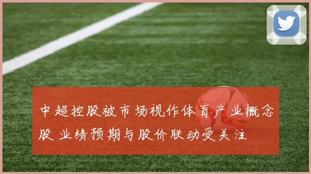 中超控股被市场视作体育产业概念股 业绩预期与股价联动受关注